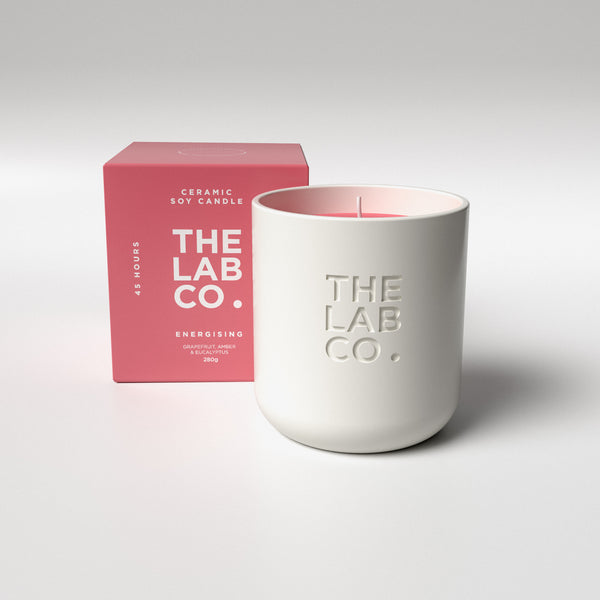 Energising 100% Soy Wax Candle